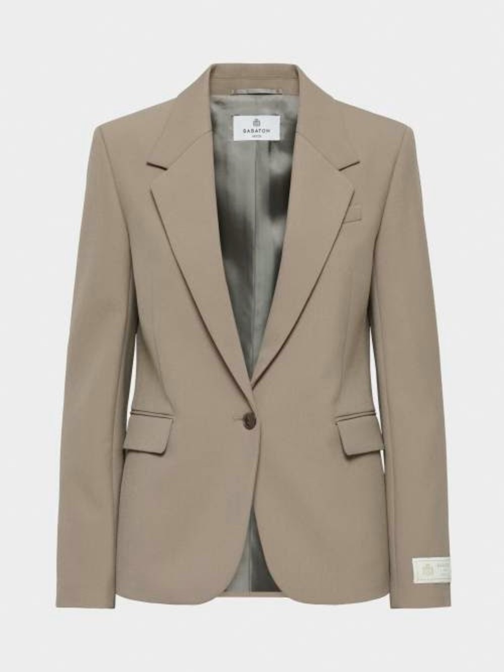 Babaton Producer Blazer - Nomad Taupe
